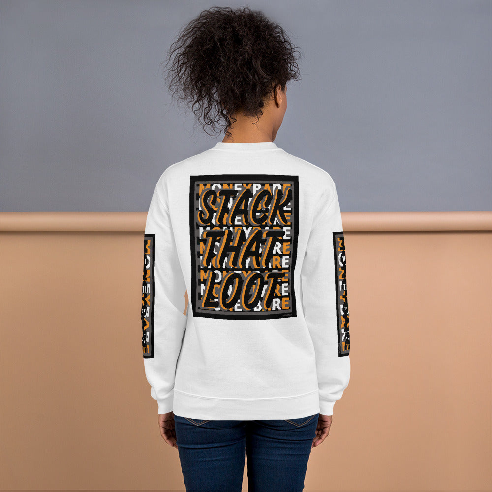 MONEYBARE STL-1 Sweatshirt - Orange