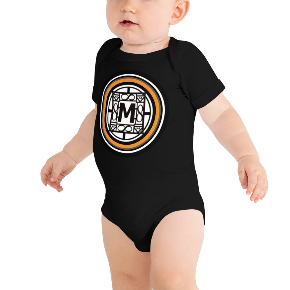 MONEYBARE TTT-1 Baby Bodysuit One-Piece Onesie - Orange