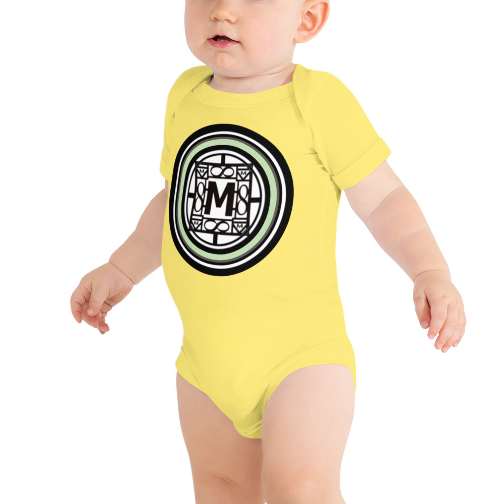 MONEYBARE TTT-1 Baby Bodysuit One-Piece Onesie - Mint Green