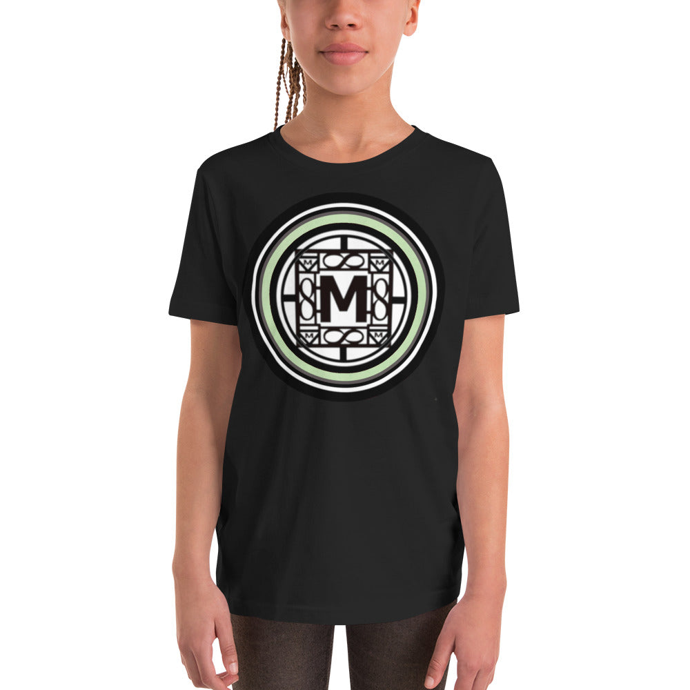 MONEYBARE TTM-1 Youth Short Sleeve Premium T-Shirt - Mint Green In Icon