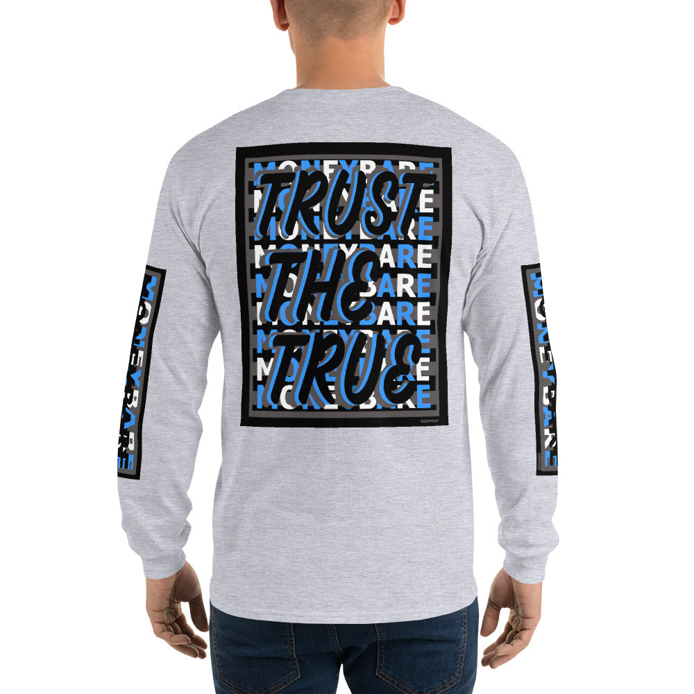TTT-1 Men’s Long Sleeve Shirt - Aqua