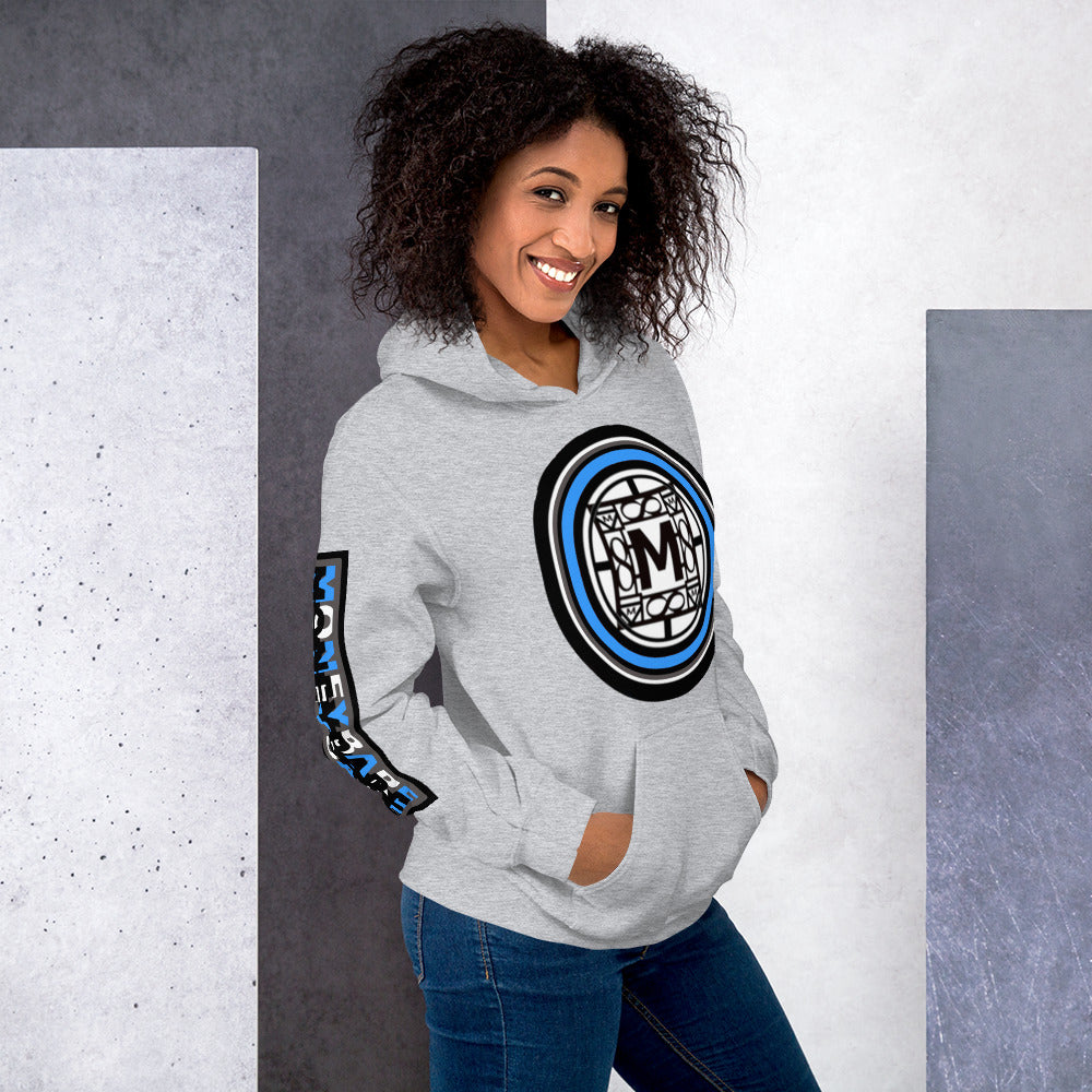 MONEYBARE N4TN-1 Hoodie - Aqua Icon