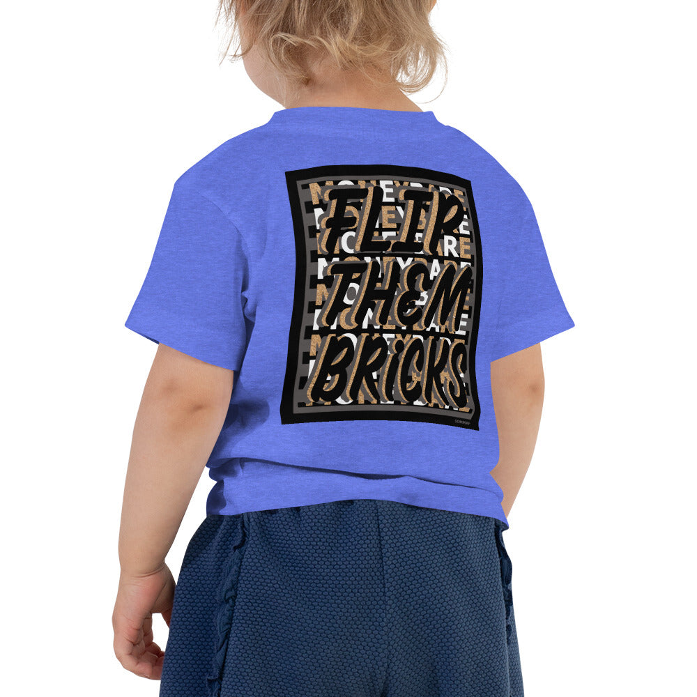 MONEYBARE FTB-1 Toddler Short Sleeve Tee - Sand