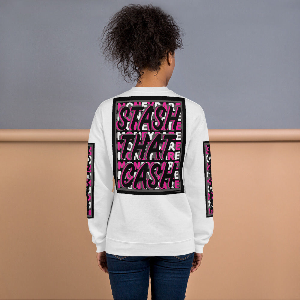 MONEYBARE STC-1 Sweatshirt - Pink