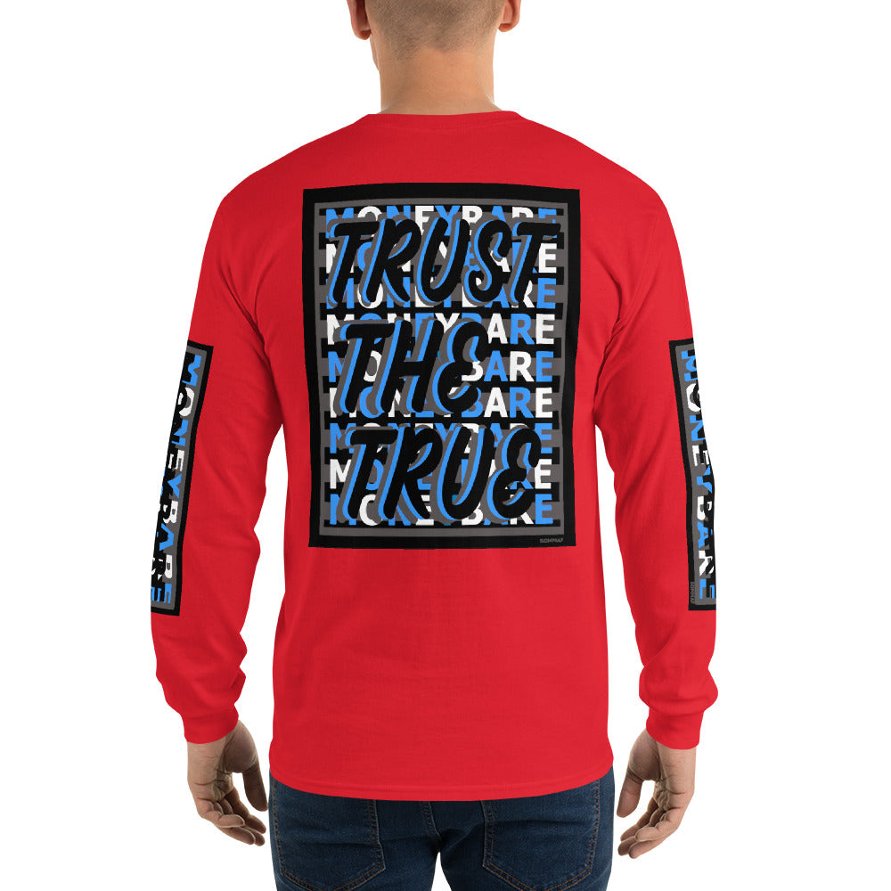 TTT-1 Men’s Long Sleeve Shirt - Aqua
