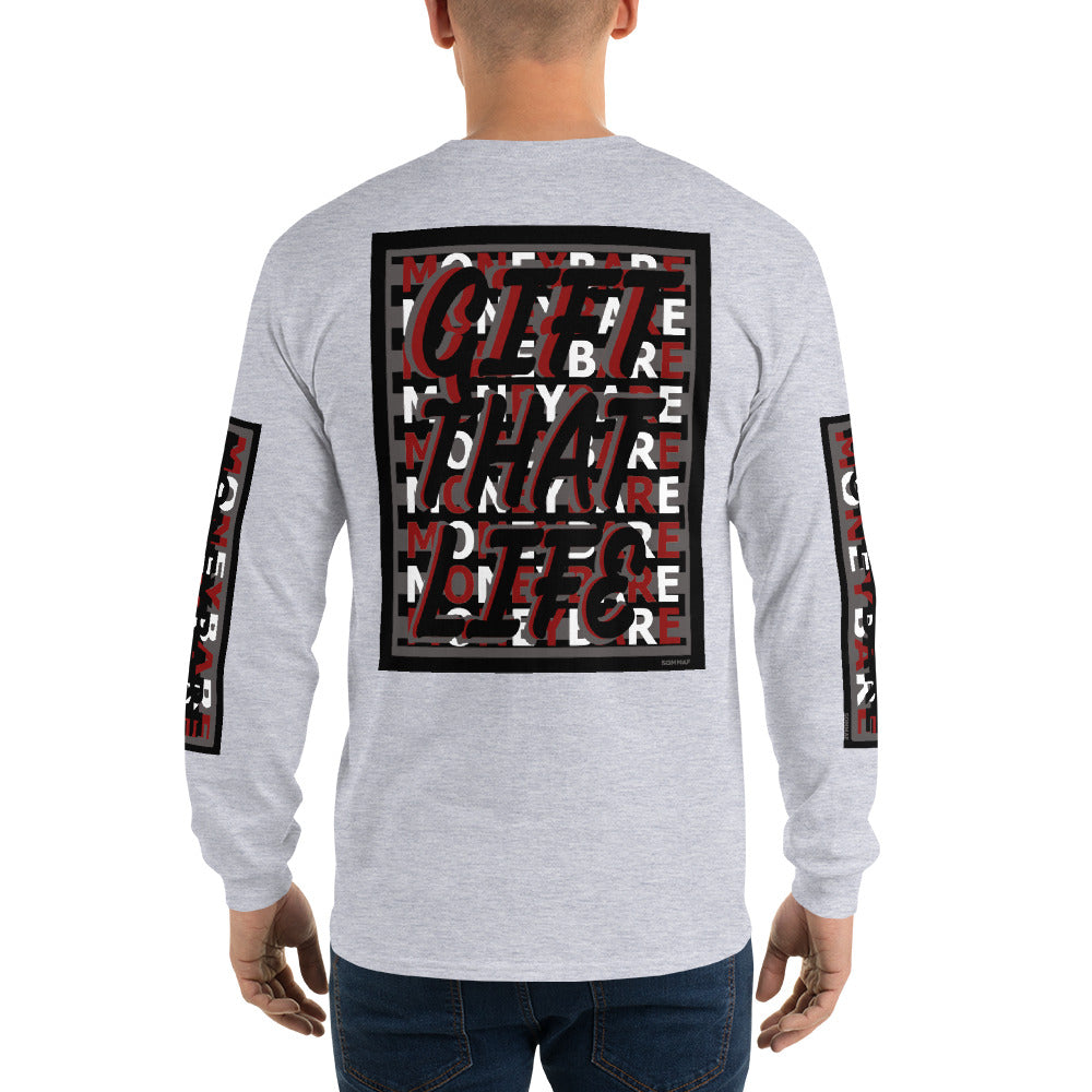 GTL-1 Men’s Long Sleeve Shirt - Red