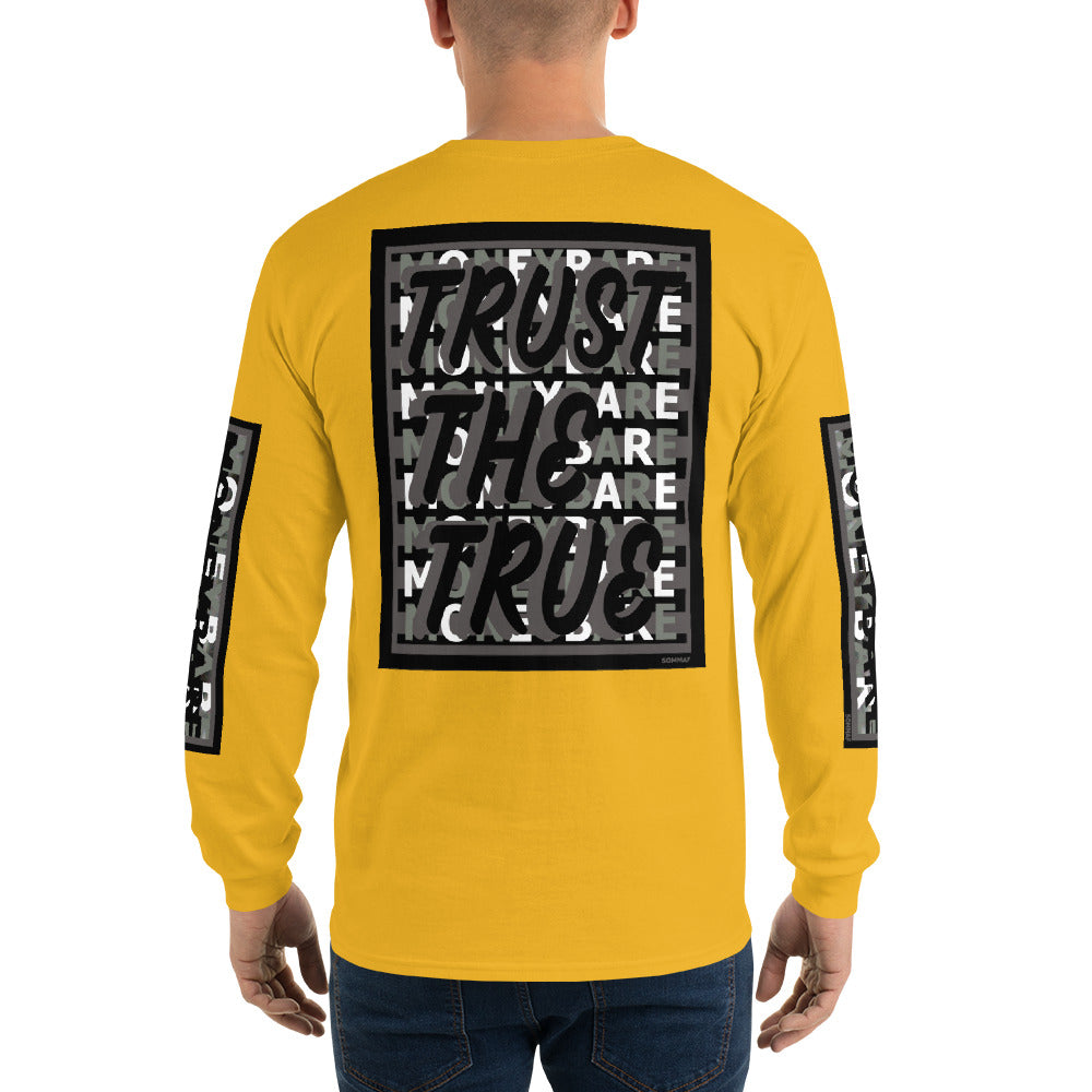 TTT-1 Men’s Long Sleeve Shirt - Grey in Icon
