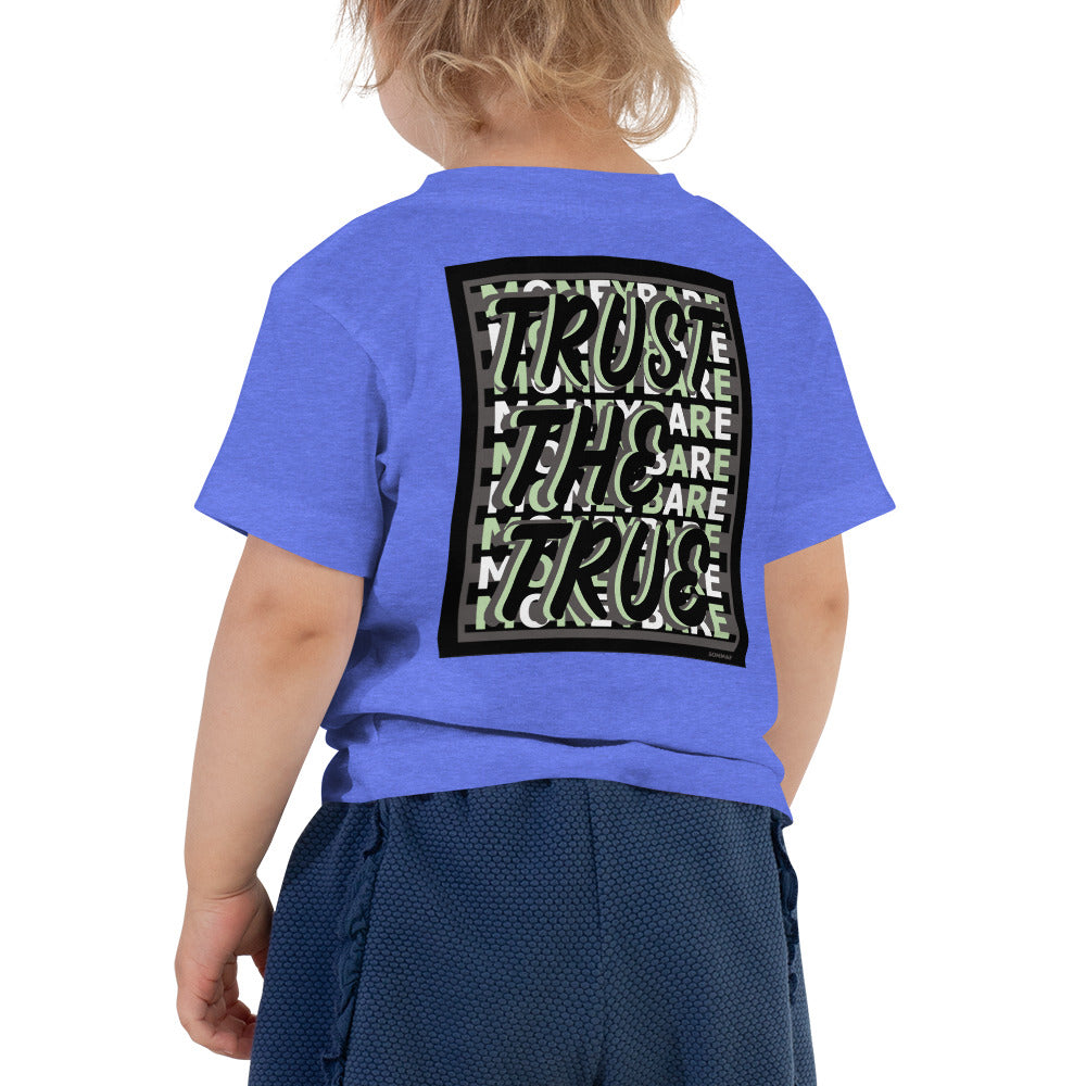 MONEYBARE TTT-1 Toddler Short Sleeve Tee - Mint Green