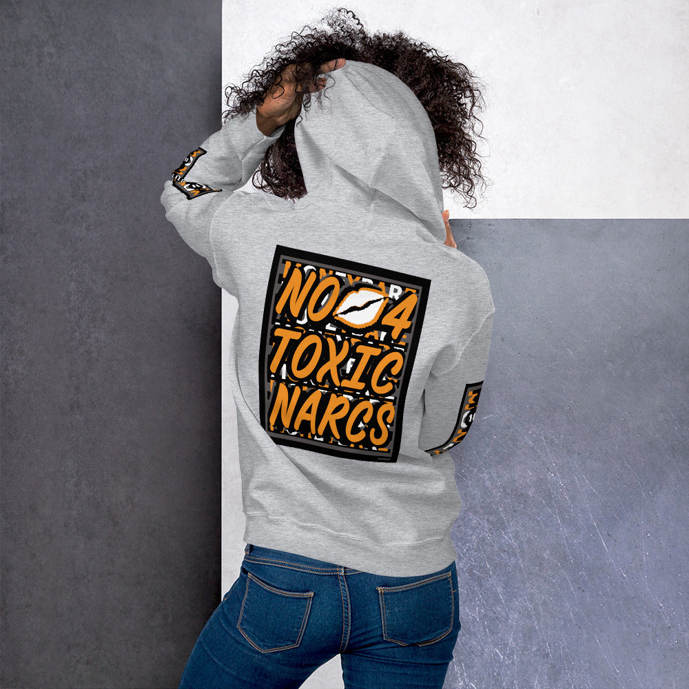 MONEYBARE N4TN-1 Hoodie - Orange Icon