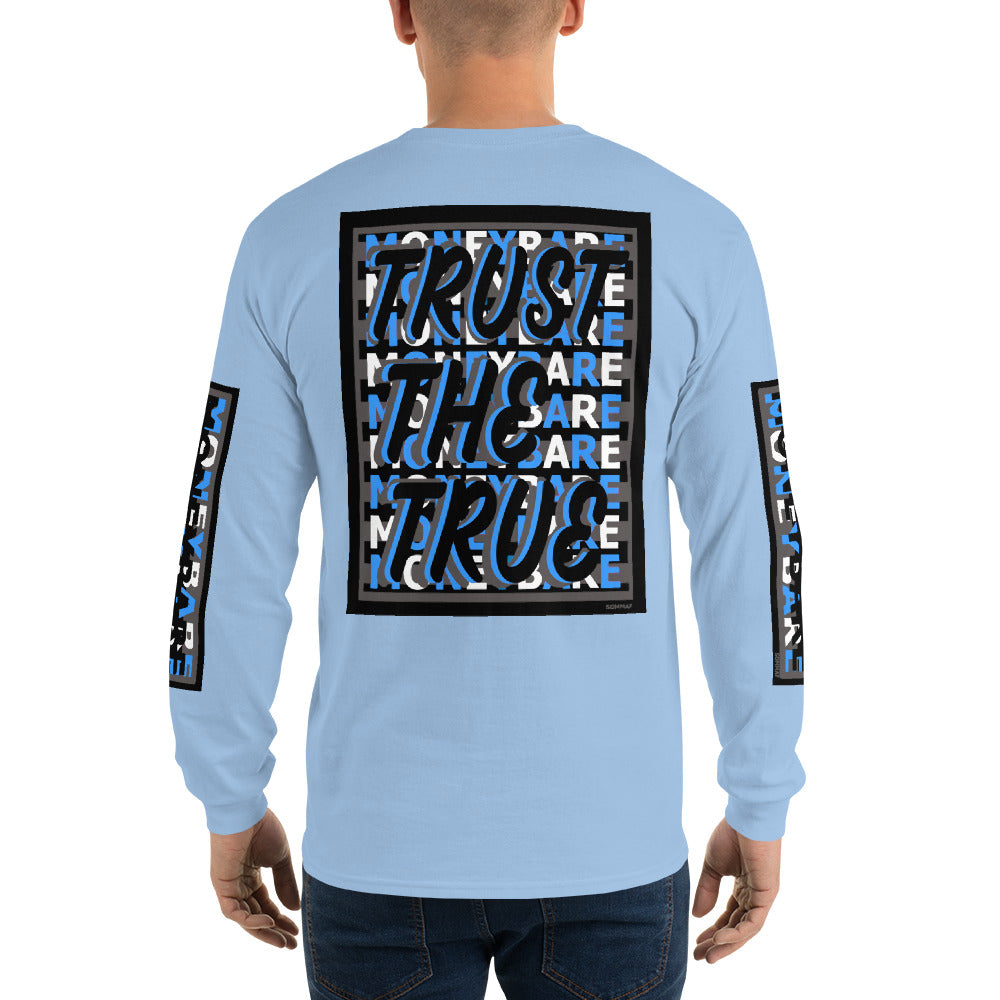 TTT-1 Men’s Long Sleeve Shirt - Aqua