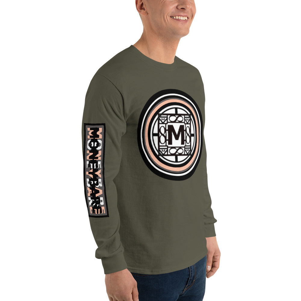 TTT-1 Men’s Long Sleeve Shirt - Peach