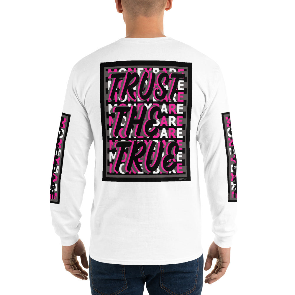 TTT-1 Men’s Long Sleeve Shirt - Pink