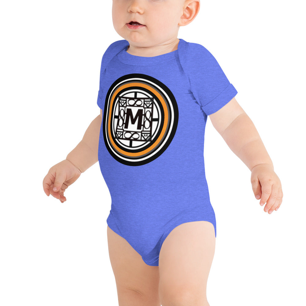 MONEYBARE TTT-1 Baby Bodysuit One-Piece Onesie - Orange