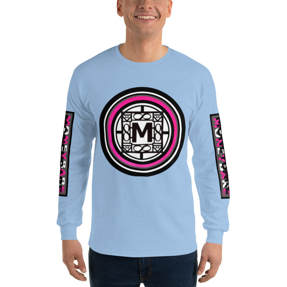 STL-1 Men’s Long Sleeve Shirt - Pink