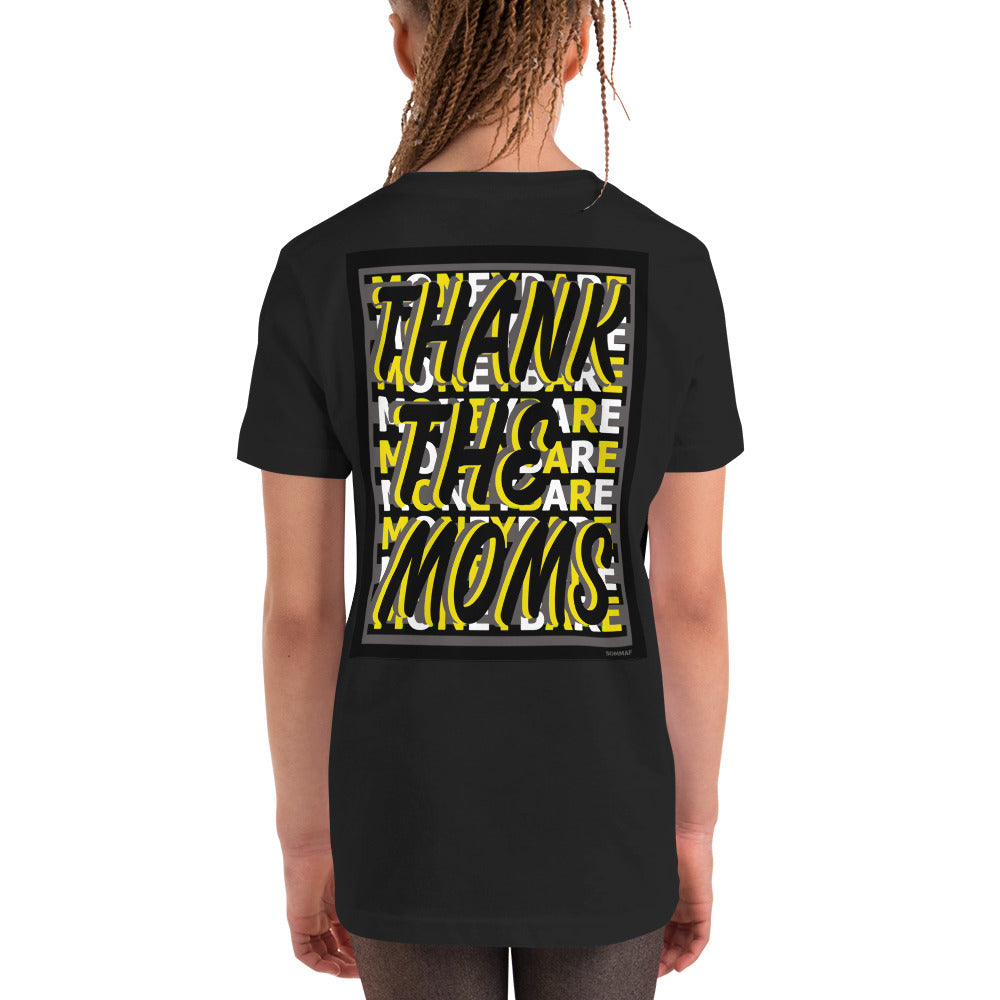 MONEYBARE TTM-1 Youth Short Sleeve Premium T-Shirt - Yellow In Icon