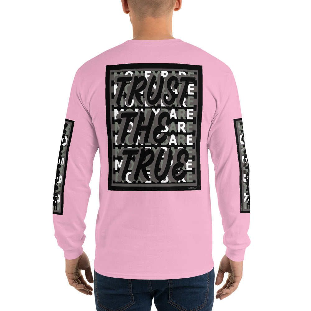 TTT-1 Men’s Long Sleeve Shirt - Grey in Icon