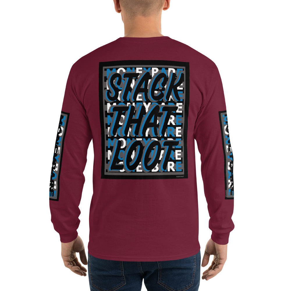 STL-1 Men’s Long Sleeve Shirt - Blue