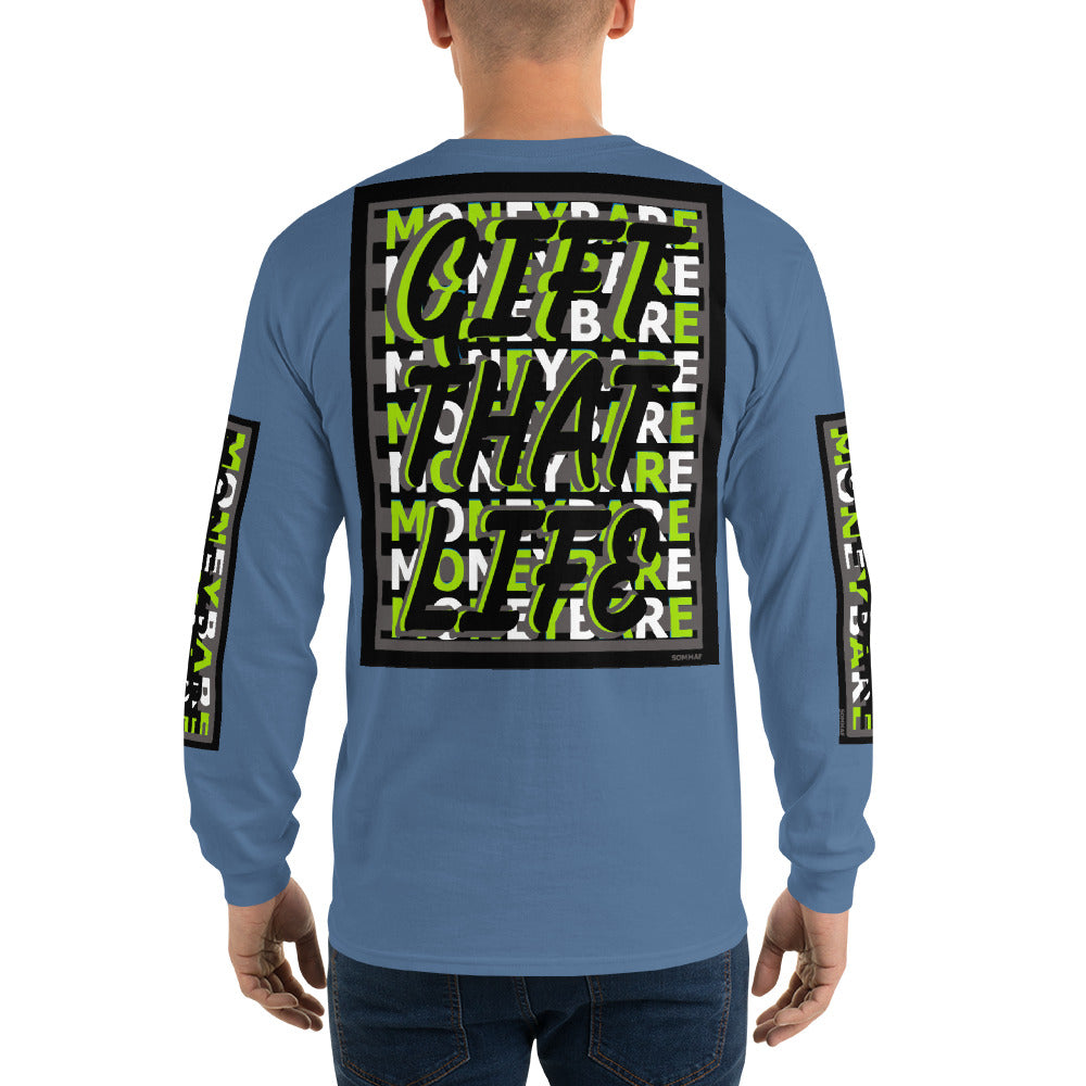 GTL-1 Men’s Long Sleeve Shirt - Green