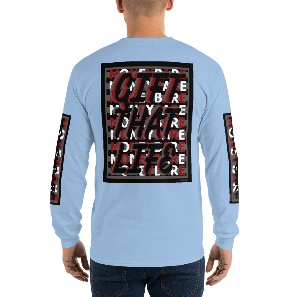 GTL-1 Men’s Long Sleeve Shirt - Red