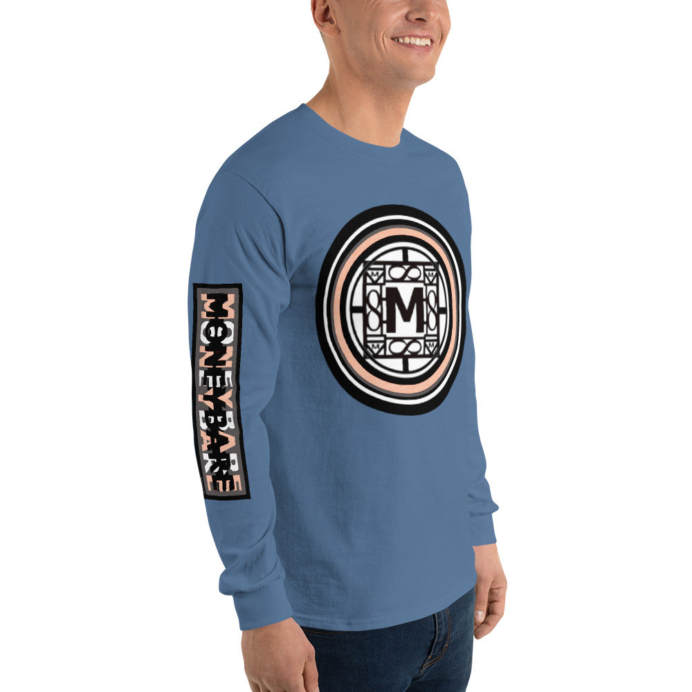 TTT-1 Men’s Long Sleeve Shirt - Peach