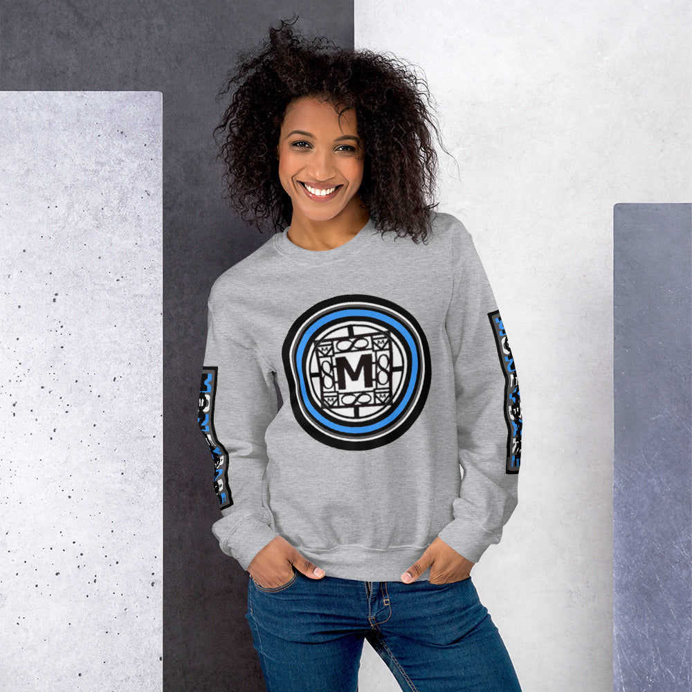 MONEYBARE EIAM-1 Sweatshirt - Aqua