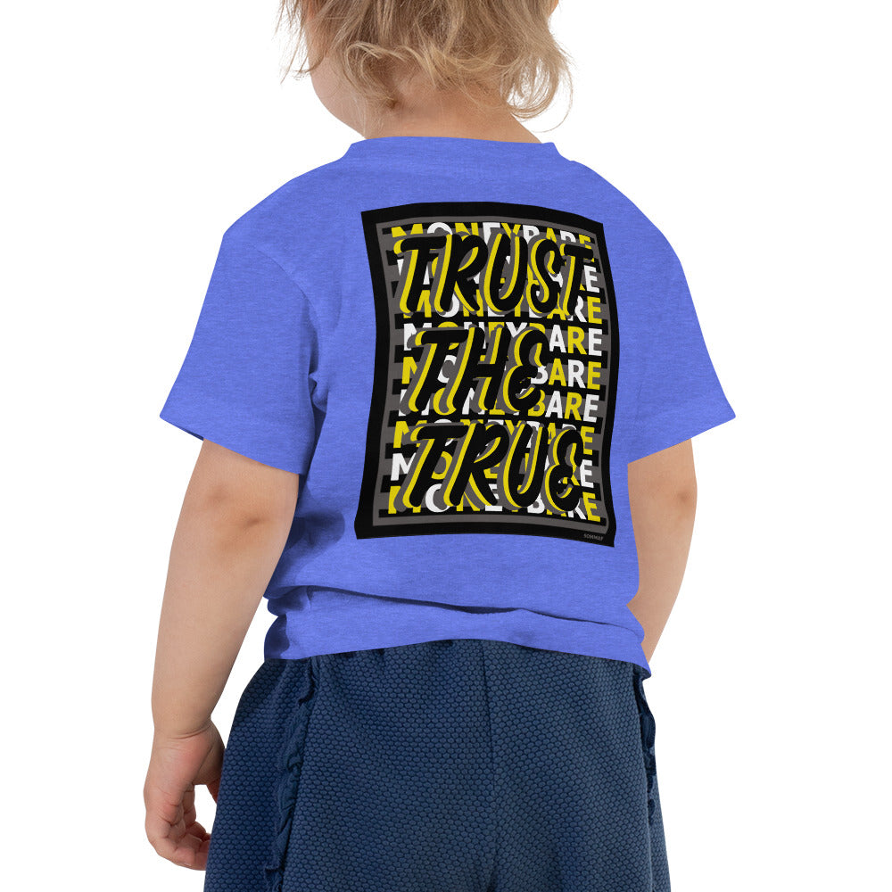 MONEYBARE TTT-1 Toddler Short Sleeve Tee - Yellow