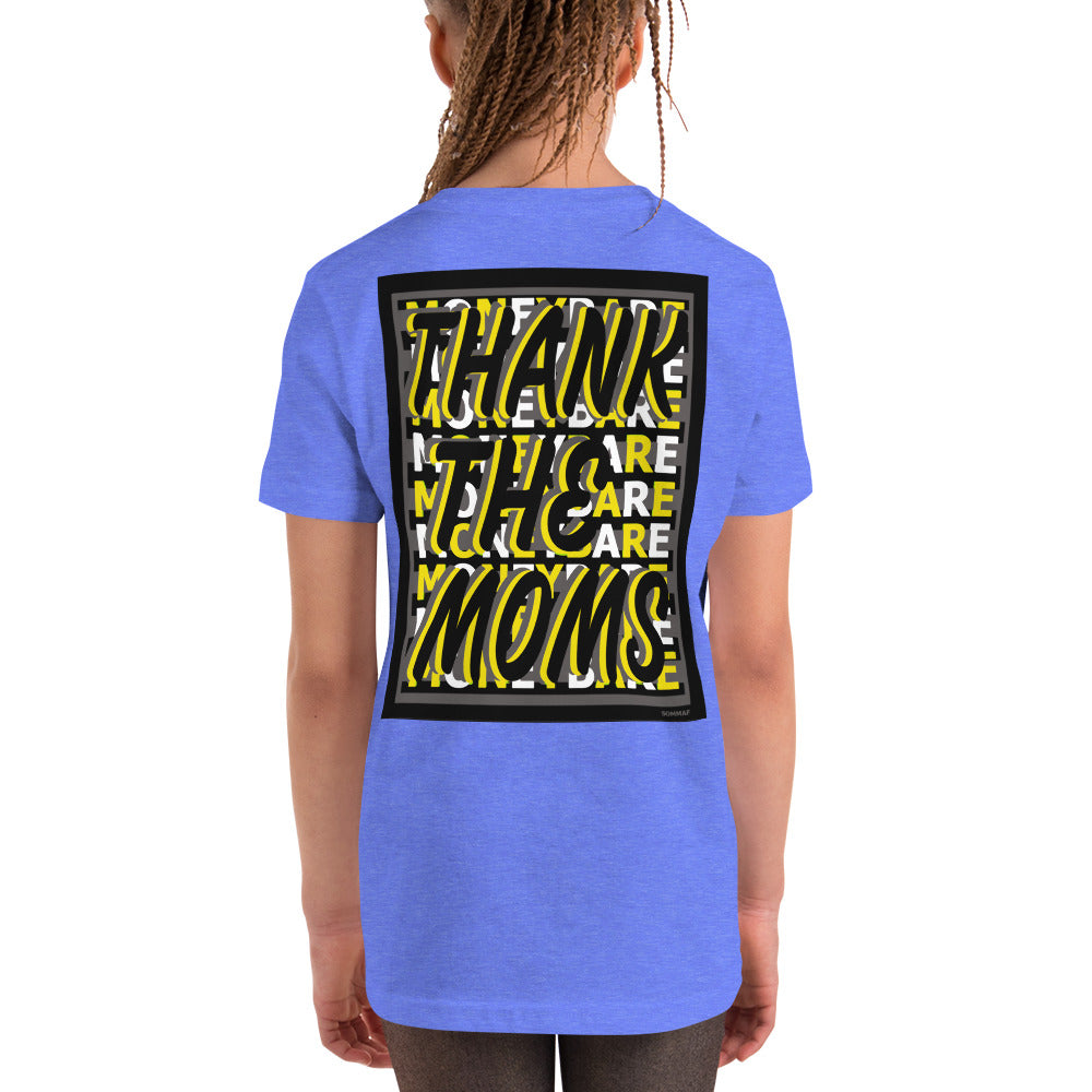 MONEYBARE TTM-1 Youth Short Sleeve Premium T-Shirt - Yellow In Icon