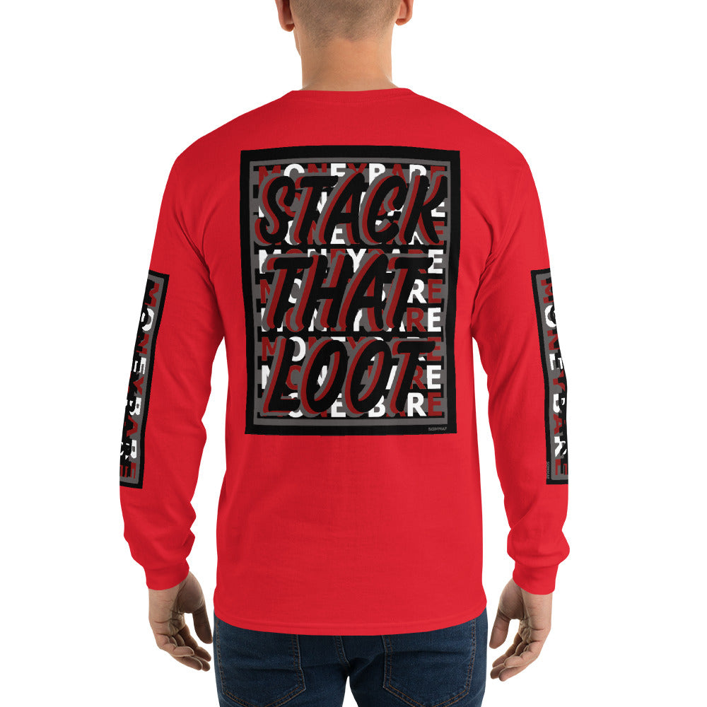 STL-1 Men’s Long Sleeve Shirt - Red