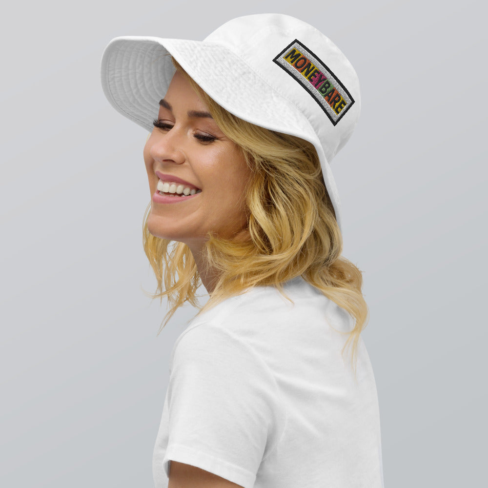MONEYBARE Wide brim bucket hat - Rainbow/Spectrum