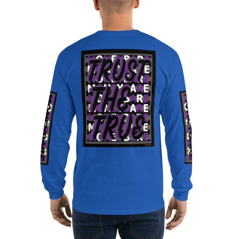 TTT-1 Men’s Long Sleeve Shirt - Purple