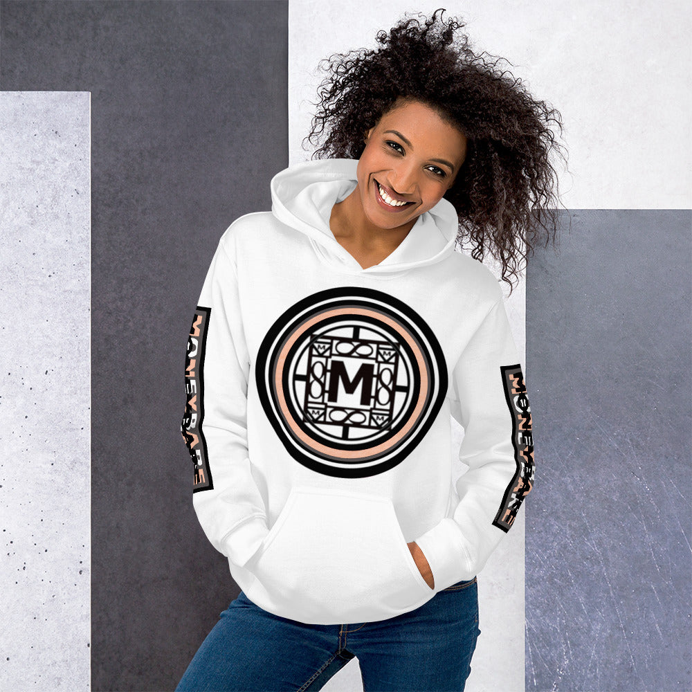 MONEYBARE IDSN-1 Hoodie - Peach Icon
