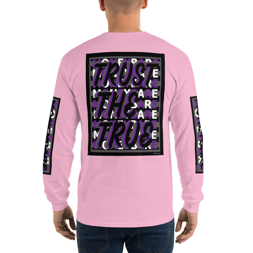 TTT-1 Men’s Long Sleeve Shirt - Purple