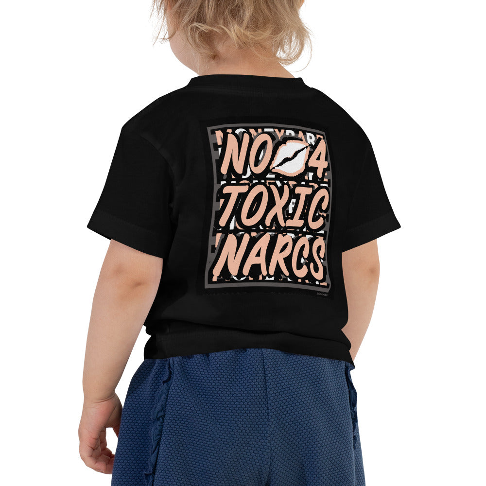 MONEYBARE N4TN-1 Toddler Short Sleeve Tee - Peach