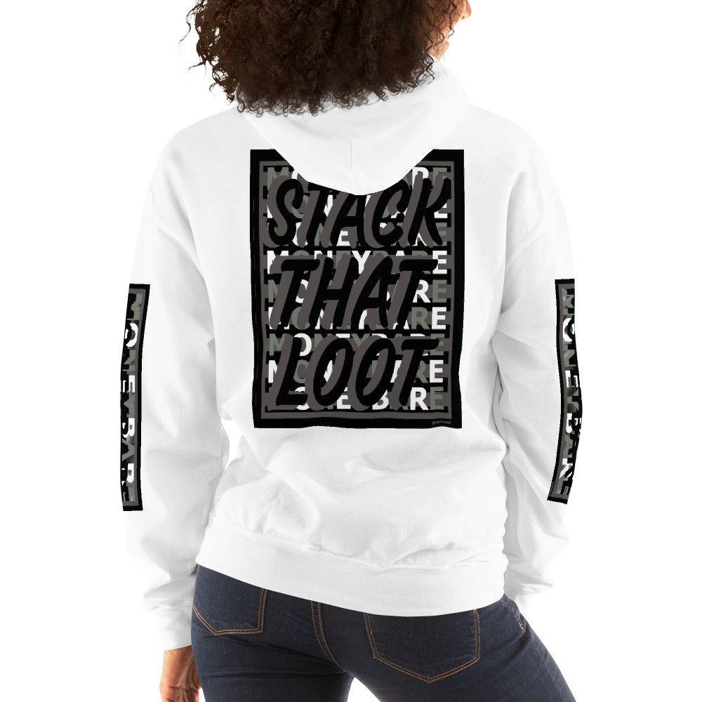 MONEYBARE STL-1 Hoodie - Grey