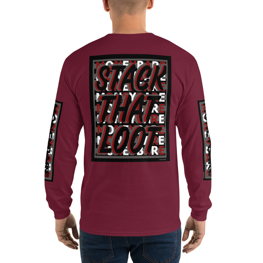 STL-1 Men’s Long Sleeve Shirt - Red