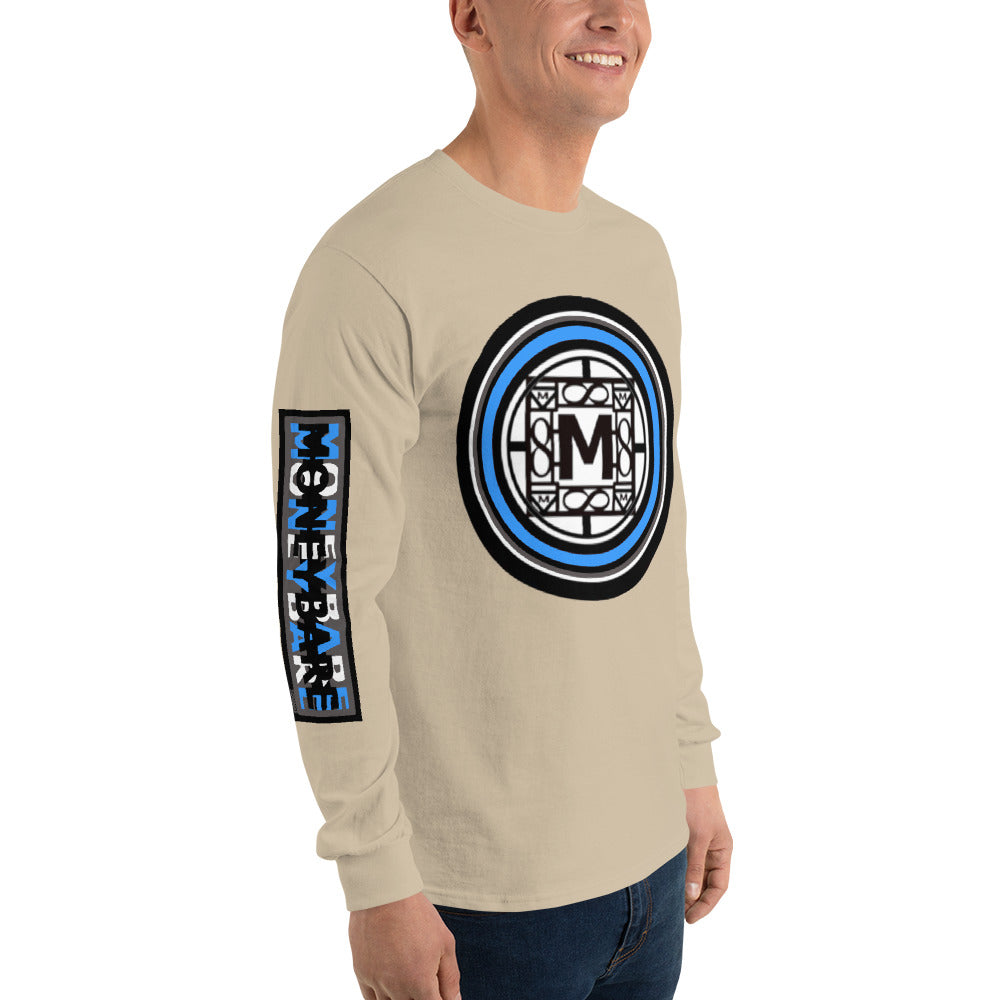 STL-1 Men’s Long Sleeve Shirt - Aqua