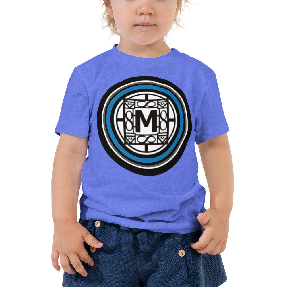 MONEYBARE TTM-1 Toddler Short Sleeve Tee - Blue