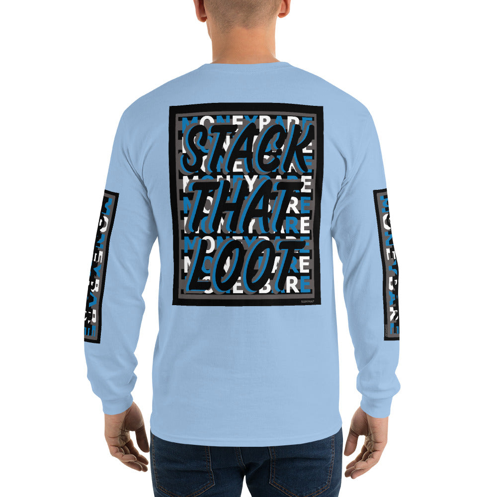 STL-1 Men’s Long Sleeve Shirt - Blue