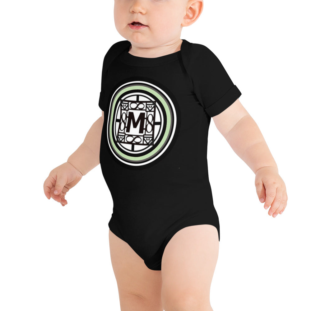 MONEYBARE TTT-1 Baby Bodysuit One-Piece Onesie - Mint Green