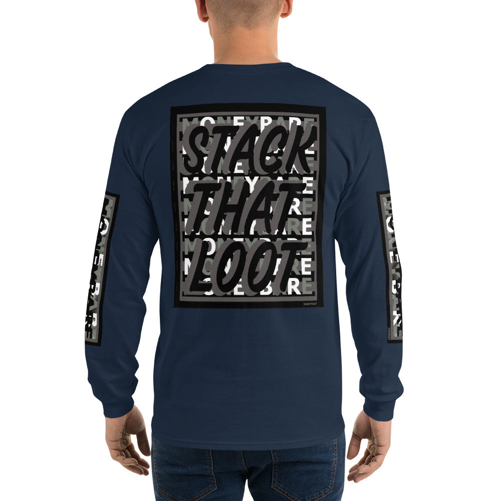 STL-1 Men’s Long Sleeve Shirt - Grey