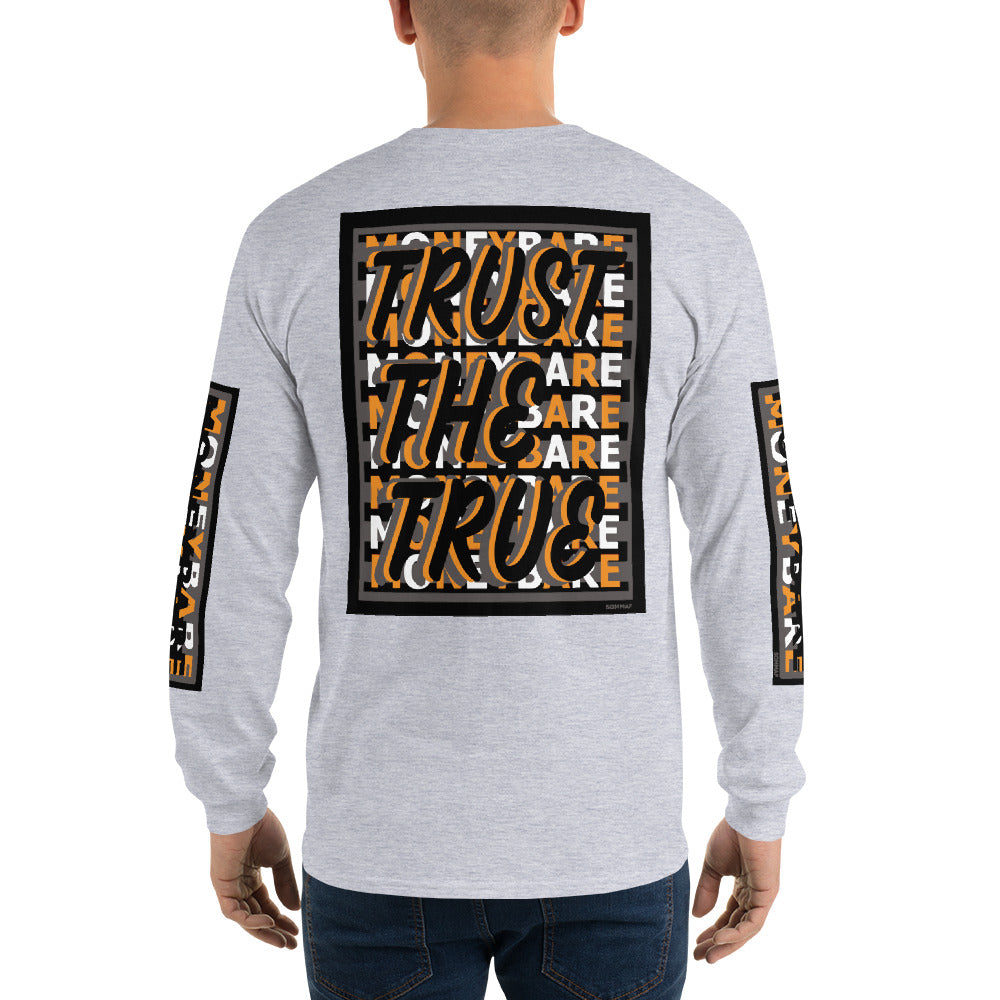 TTT-1 Men’s Long Sleeve Shirt - Orange