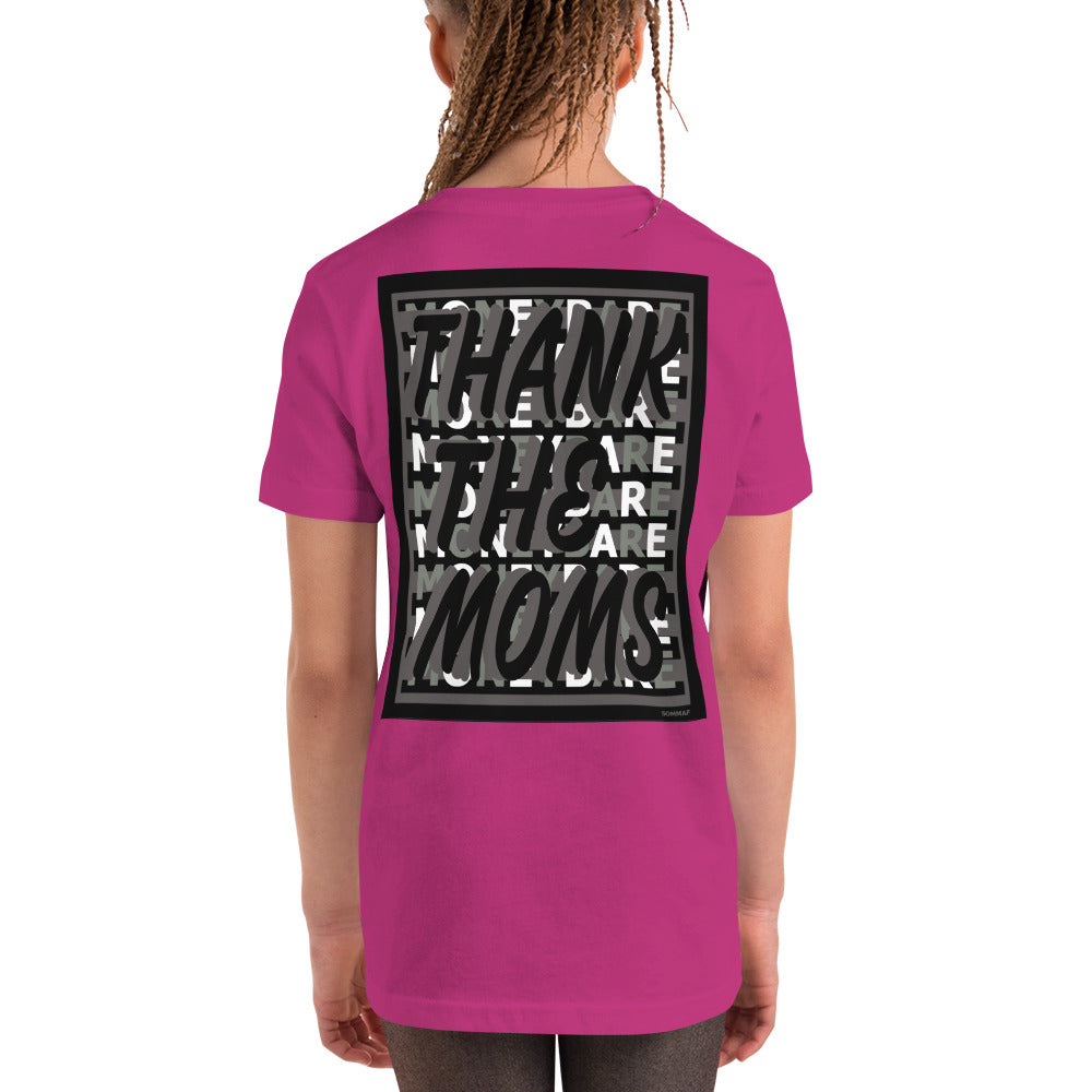 MONEYBARE TTM-1 Youth Short Sleeve Premium T-Shirt - Grey In Icon