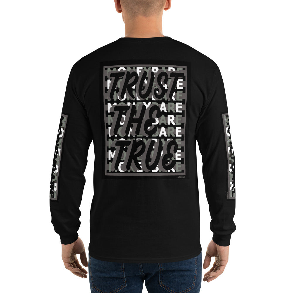 TTT-1 Men’s Long Sleeve Shirt - Grey in Icon