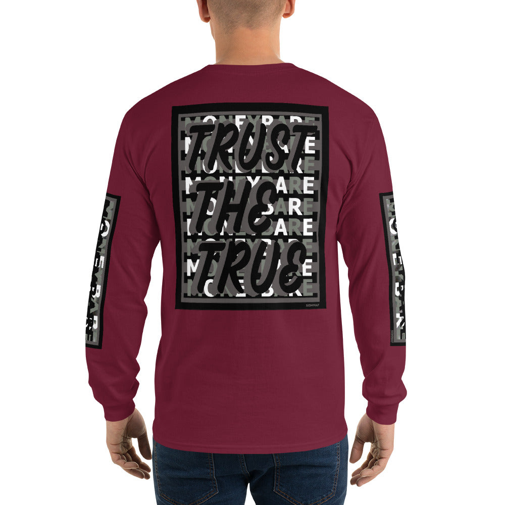 TTT-1 Men’s Long Sleeve Shirt - Grey in Icon
