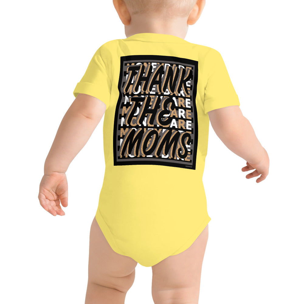 MONEYBARE TTM-1 Baby Bodysuit One-Piece Onesie - Sand