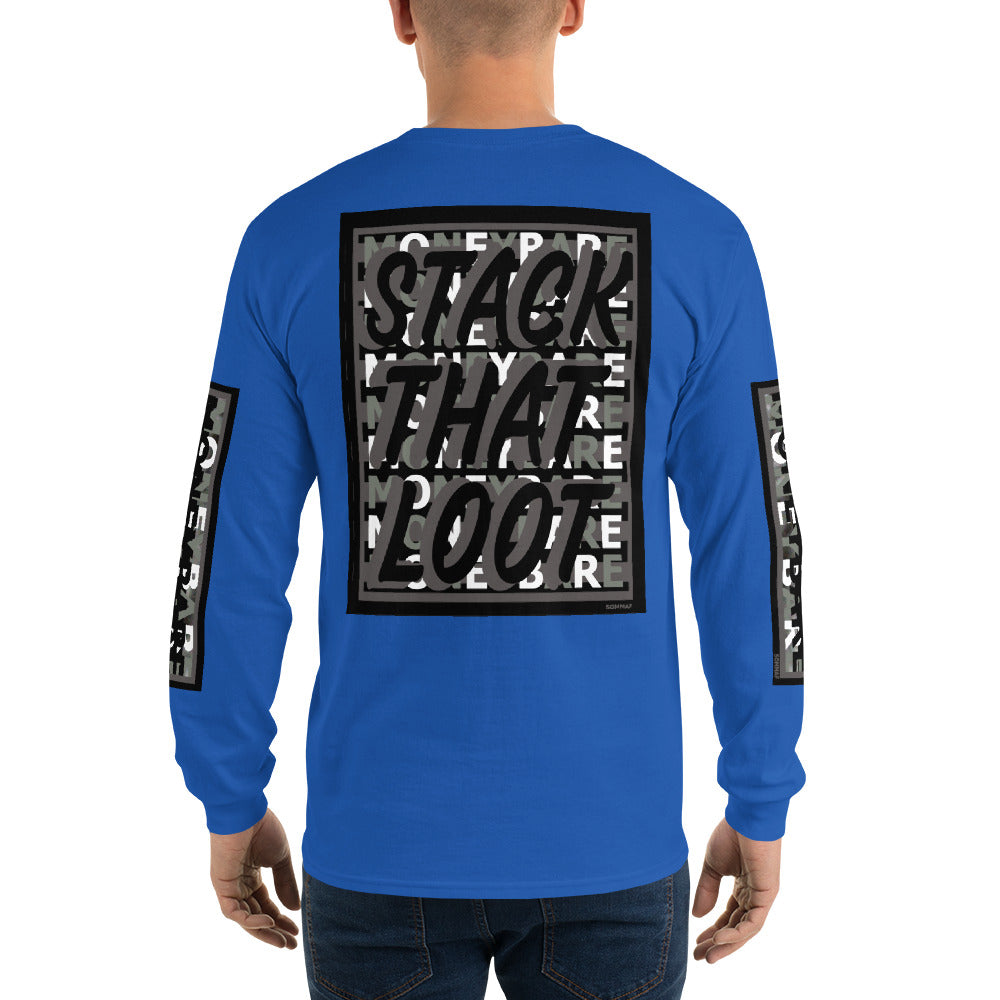STL-1 Men’s Long Sleeve Shirt - Grey