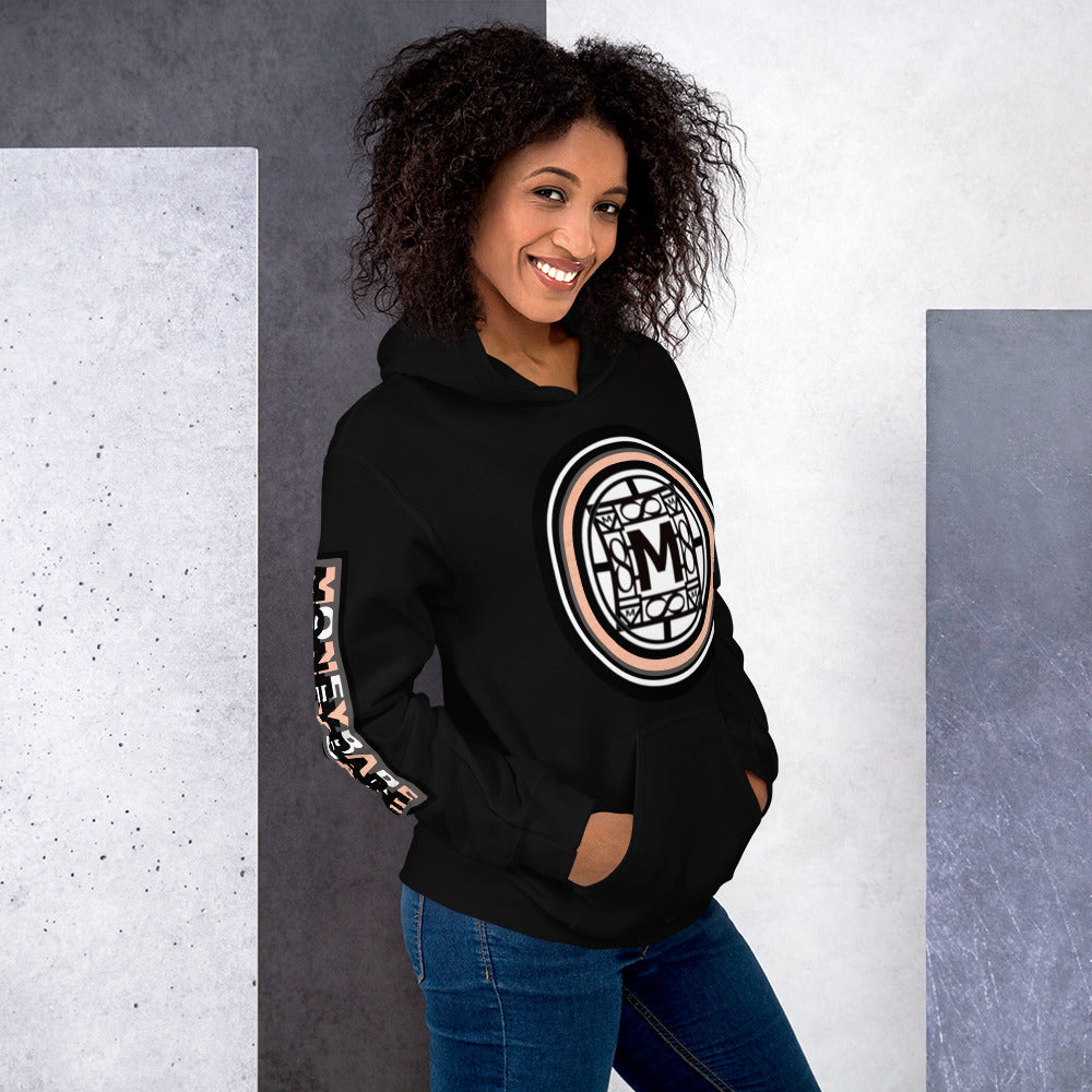 MONEYBARE IDSN-1 Hoodie - Peach Icon