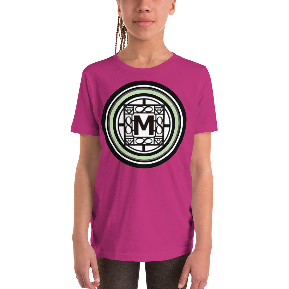 MONEYBARE TTM-1 Youth Short Sleeve Premium T-Shirt - Mint Green In Icon