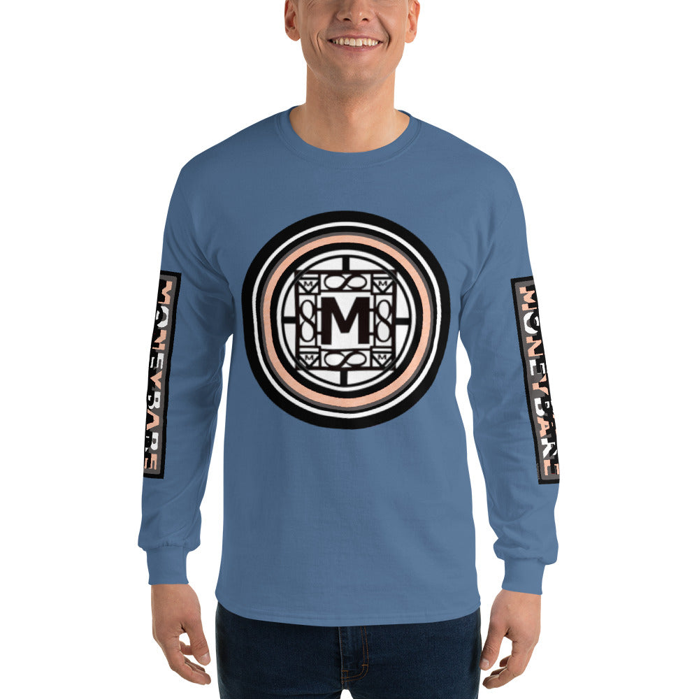 STL-1 Men’s Long Sleeve Shirt - Peach