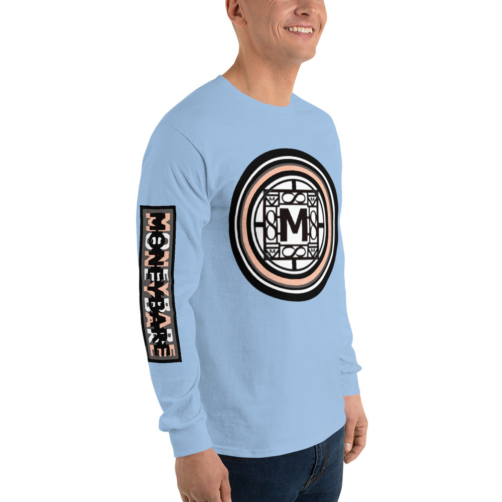 TTT-1 Men’s Long Sleeve Shirt - Peach